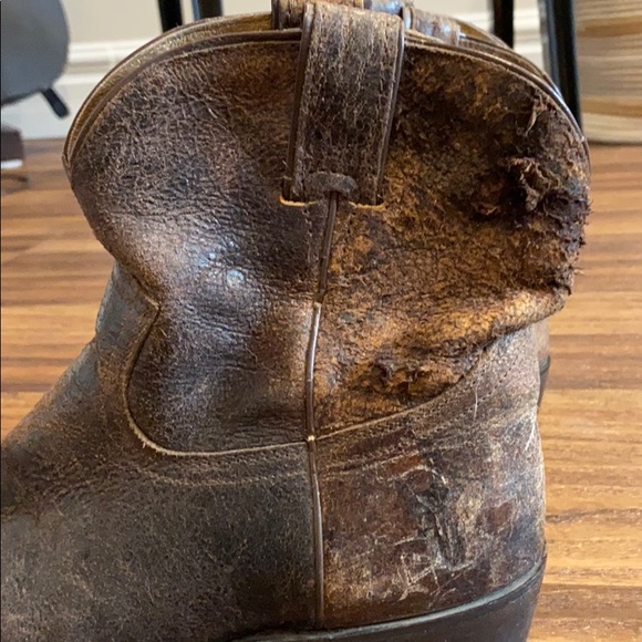 Distressed Frye Boots - Picture 5 of 8